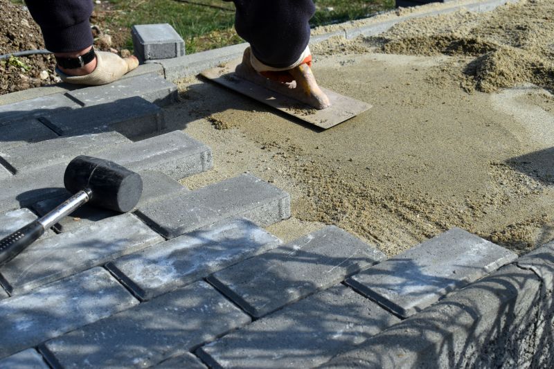 Clay Pavers Installation