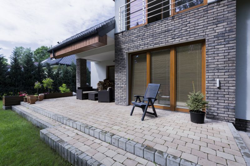 Patio with Paver Design